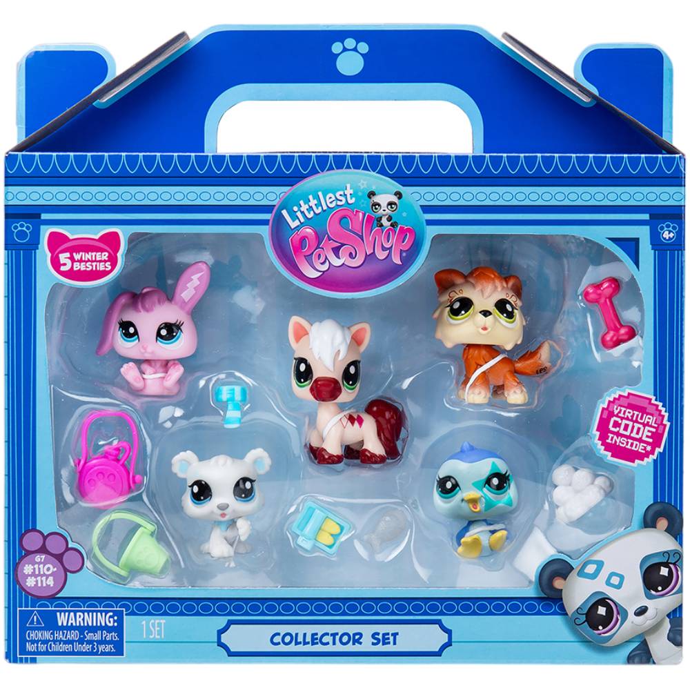 Игровой набор Littlest Pet Shop Зимние приключения (00573)