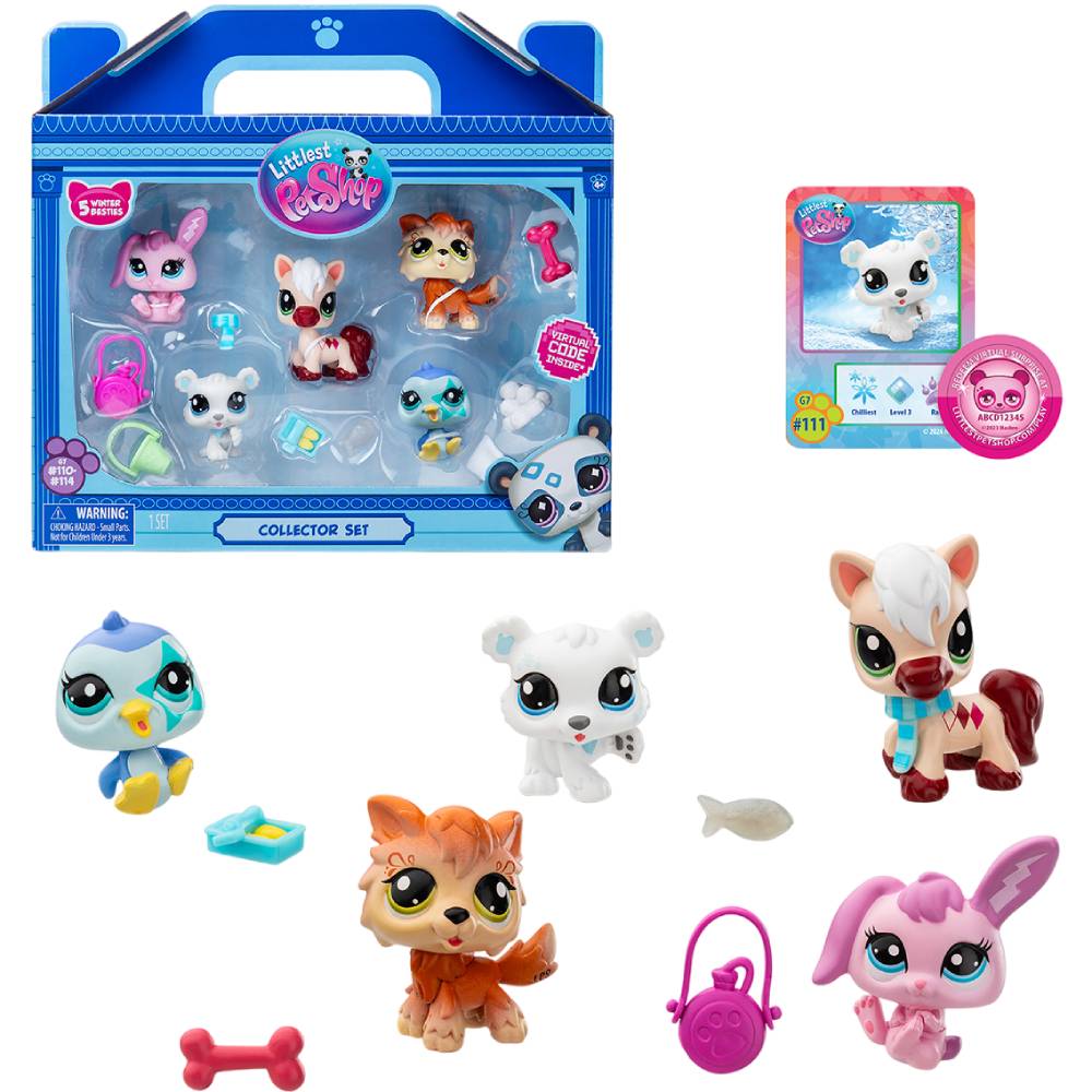 Ігровий набір Littlest Pet Shop Зимові пригоди (00573) Вік від 4 років