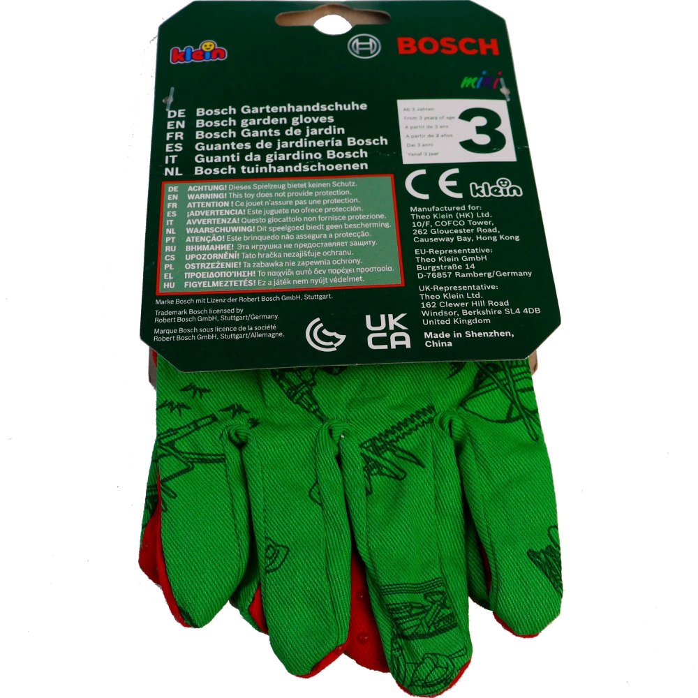 Фото 4 Детские садовые перчатки BOSCH MINI (2798)