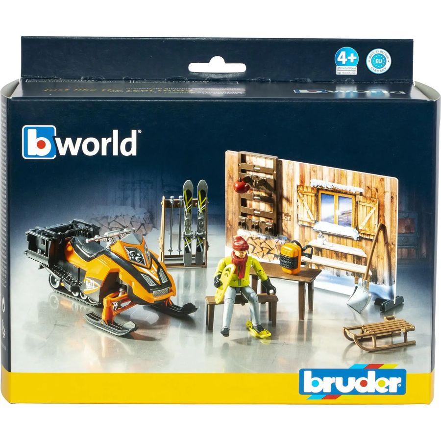 Игровой набор BRUDER Лыжная станция (63102) Тип спортивные и активные игры