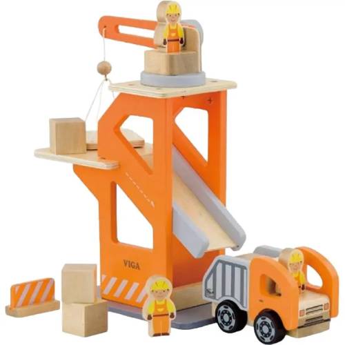 Підйомний кран та самоскид VIGA TOYS (51616)