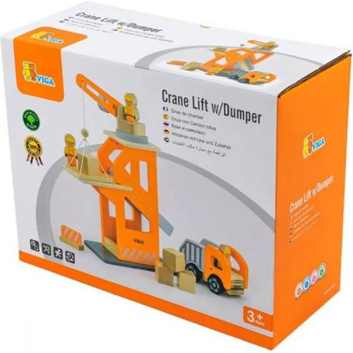 Підйомний кран та самоскид VIGA TOYS (51616) Вік від 3 років