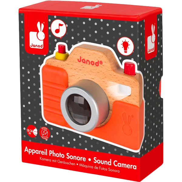 Фотоапарат дитячий JANOD зі звуком (J05335) Для кого універсально