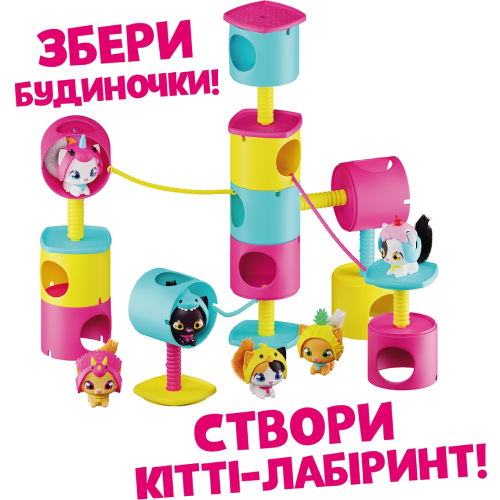 Ігровий набір QT KITTIES Кошеня Кенді (450001-2) Для кого для дівчаток