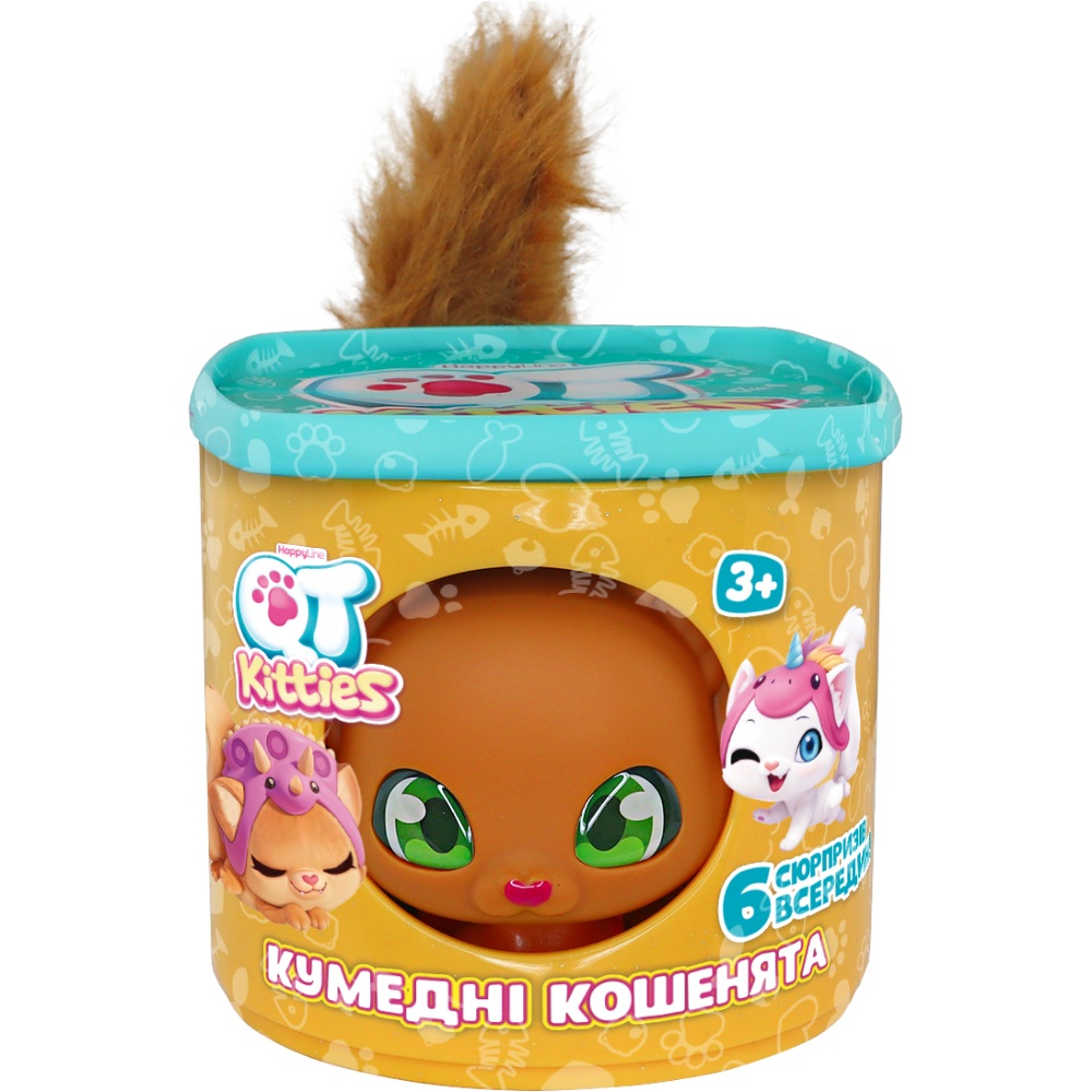 Ігровий набір QT KITTIES Кошеня Джинджер (450001-5)