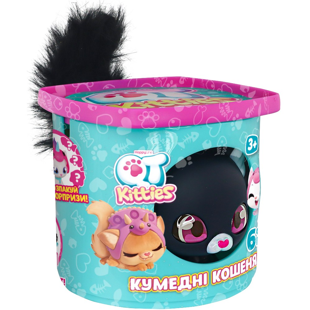 Ігровий набір QT KITTIES Кошеня Еш (450001-6) Тип тварини