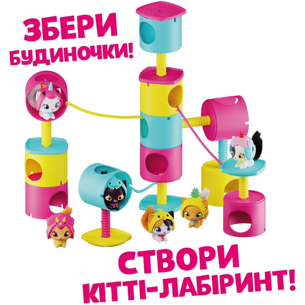 Ігровий набір QT KITTIES Кошеня Еш (450001-6) Для кого для дівчаток