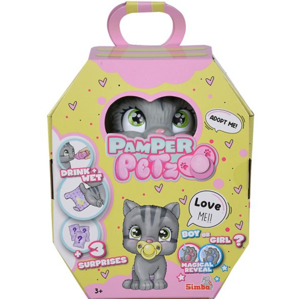 Игровой набор SIMBA Pamper Petz Котёнок (5953051) Возраст от 3 лет