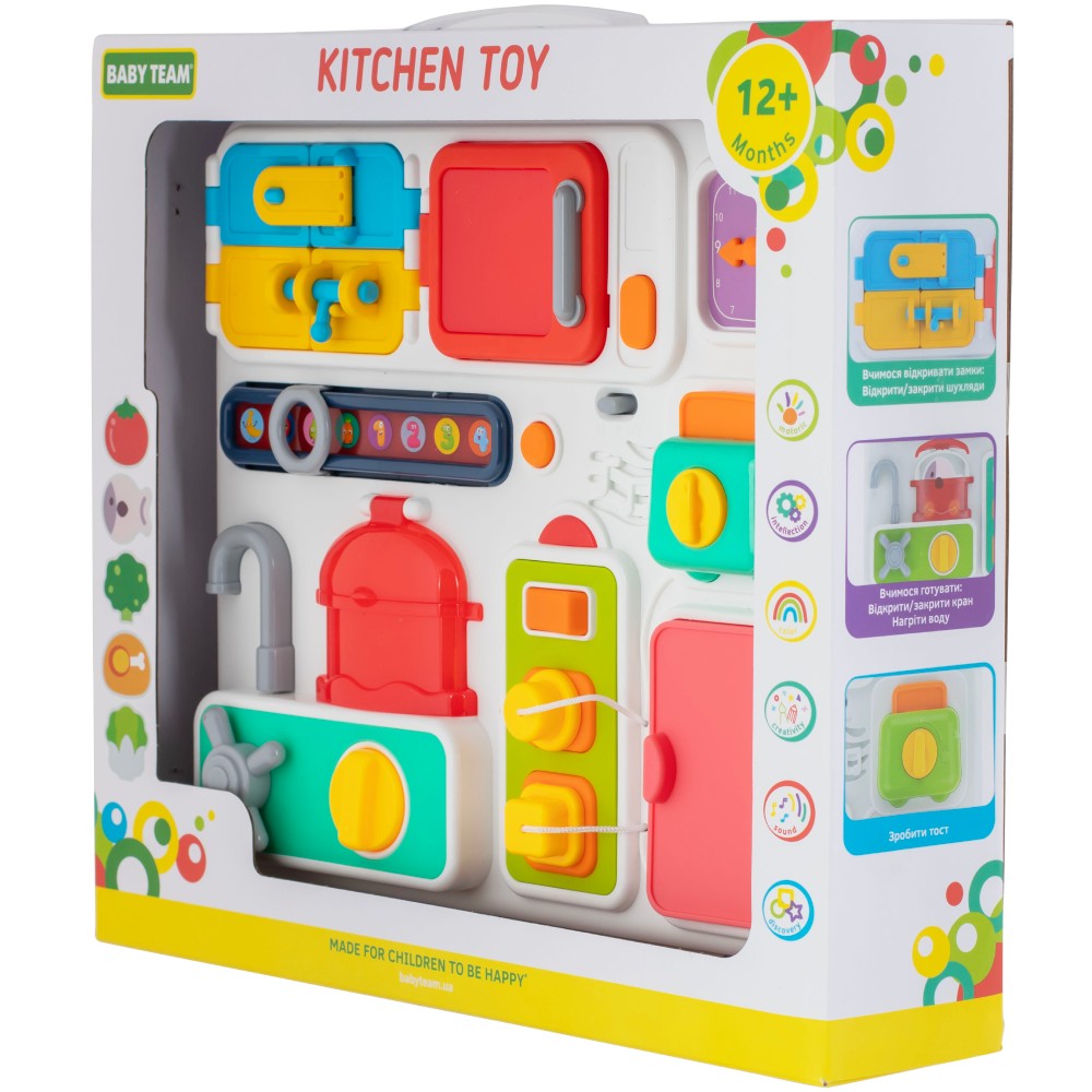 Игрушка BABY TEAM TOYS Кухня Для кого универсально