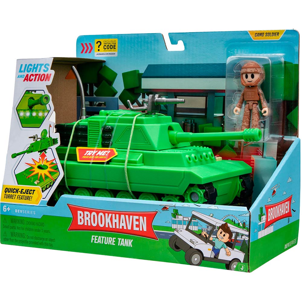 Фото 16 Игровой набор DEVSERIES Feature Vehicle Brookhaven: Tank (CRS0056)