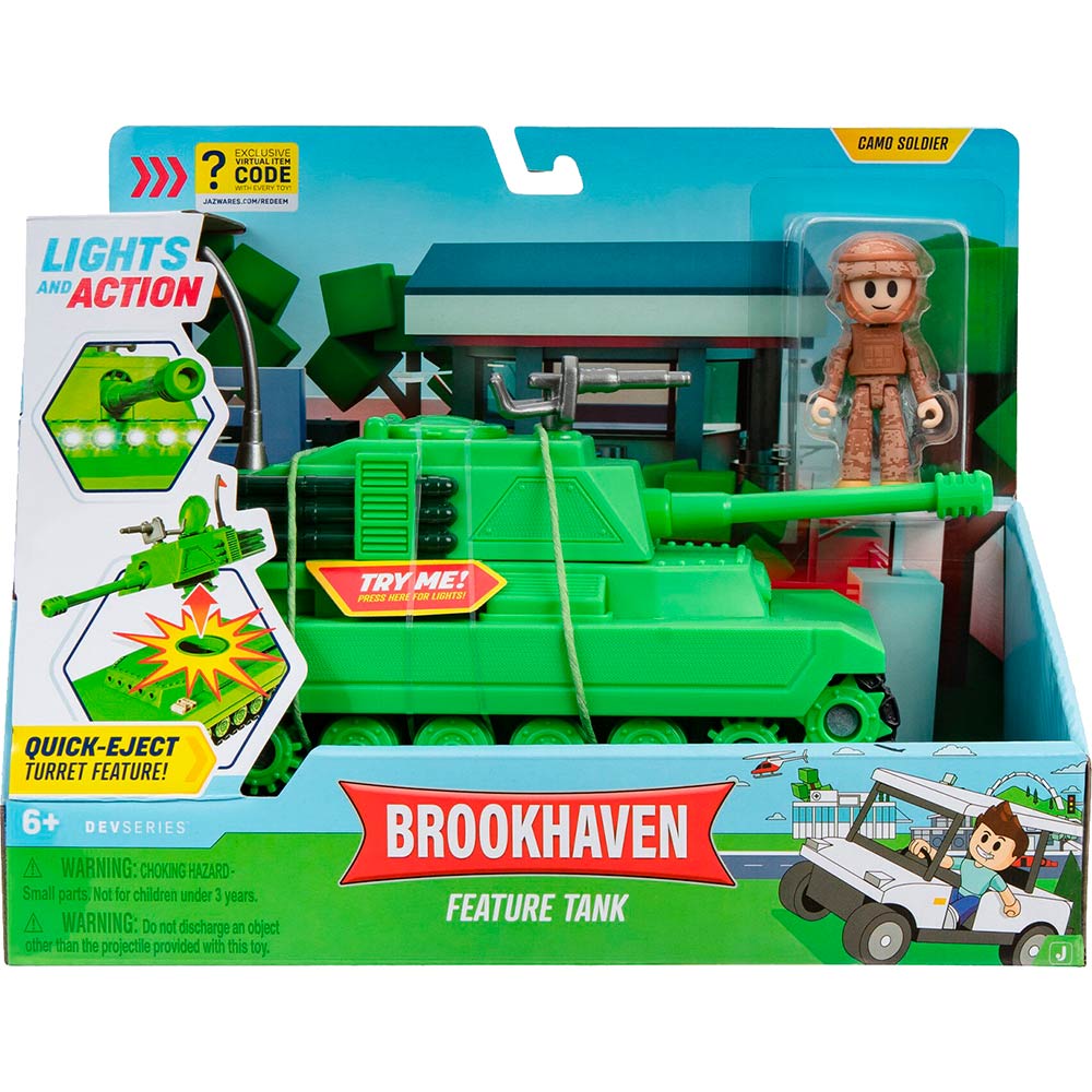 Фото 17 Игровой набор DEVSERIES Feature Vehicle Brookhaven: Tank (CRS0056)