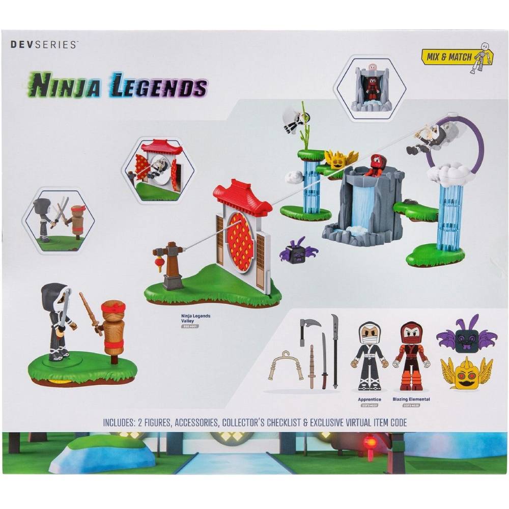 Фото 22 Ігровий набір DEVSERIES Environmental Set Legends: Ninja Legends Valley (CRS0063)