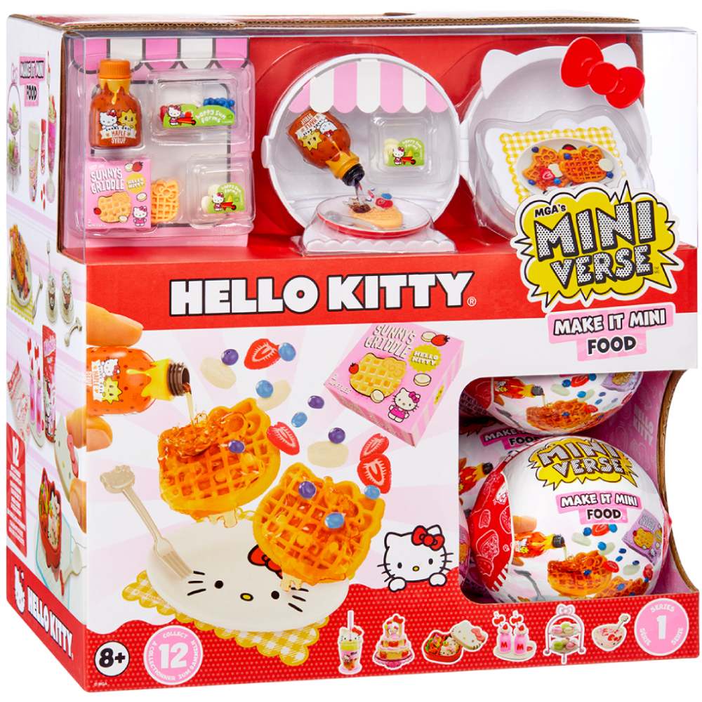 В Україні Ігровий набір-сюрприз MGA'S MINIVERSE Sanrio S1 Створи смачні в стилі Хеллоу Кітті (515722)