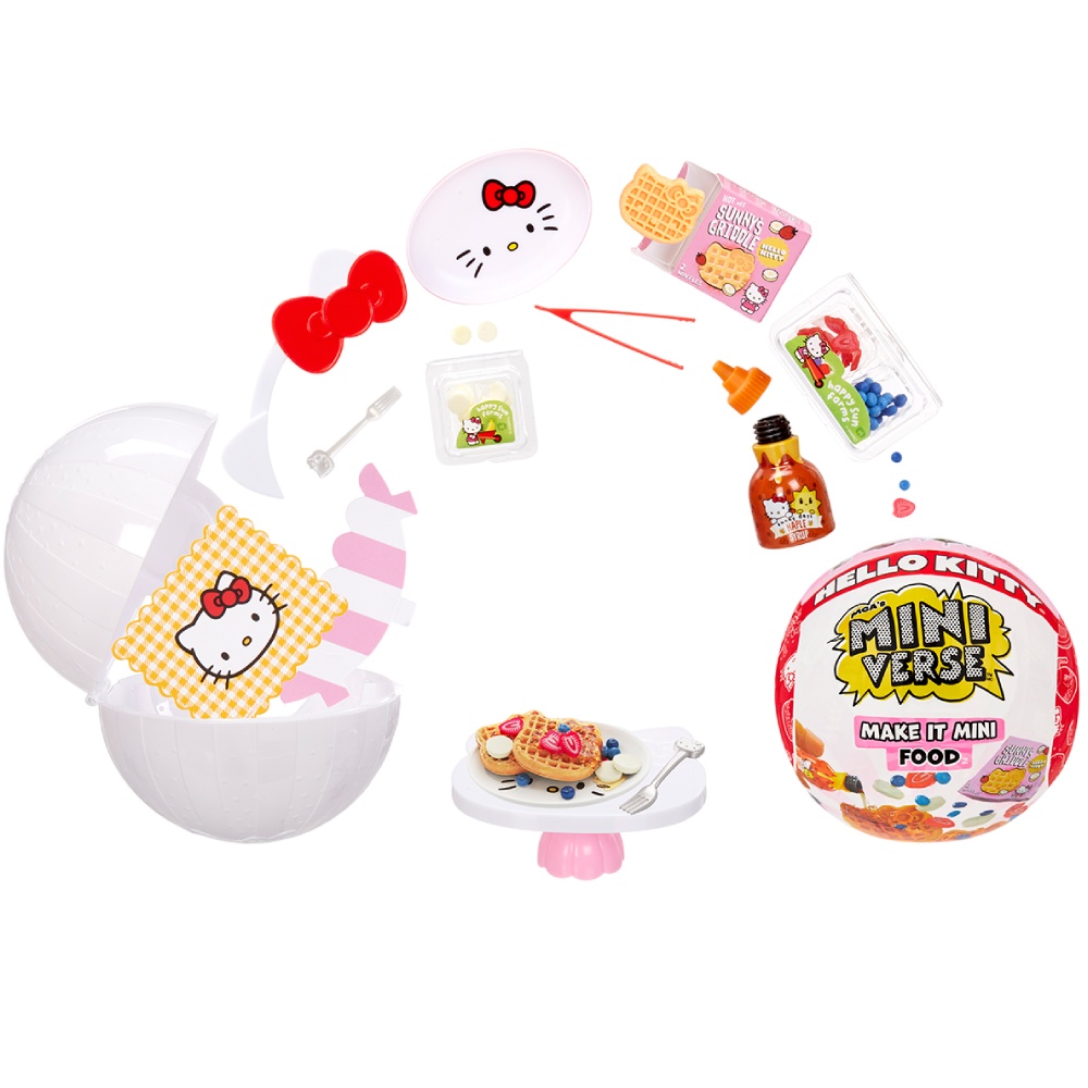 Ігровий набір-сюрприз MGA'S MINIVERSE Sanrio S1 Створи смачні в стилі Хеллоу Кітті (515722) Ігровий набір-сюрприз MGA'S MINIVERSE Sanrio S1 Створи смачні в стилі Хеллоу Кітті (515722)