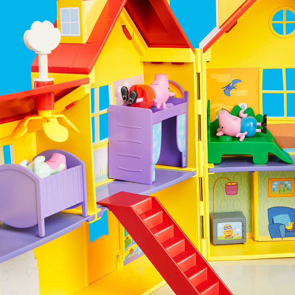 Фото Игровой набор PEPPA PIG Большой семейный дом Пеппы (G0508)