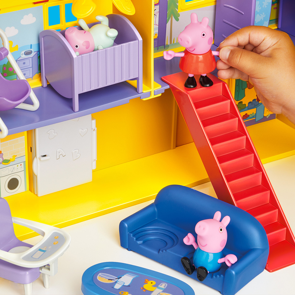 В Фокстрот Игровой набор PEPPA PIG Большой семейный дом Пеппы (G0508)