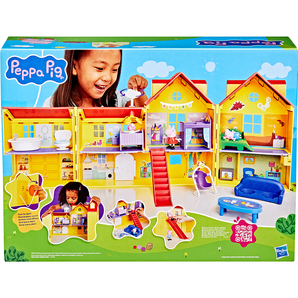 Покупка Игровой набор PEPPA PIG Большой семейный дом Пеппы (G0508)