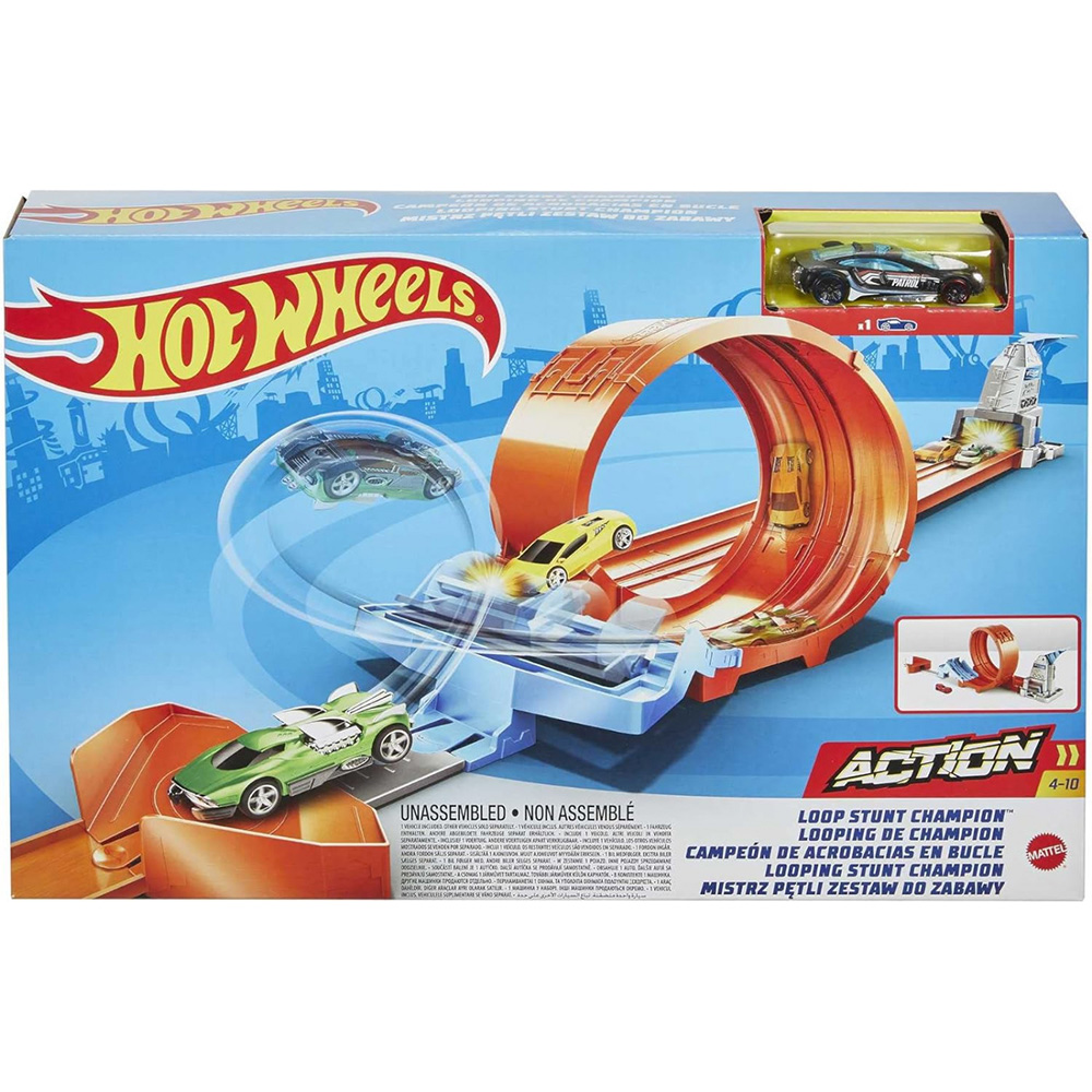 Автотрек HOT WHEELS Чемпион по трюкам в петле (GTV13) Автотрек HOT WHEELS Чемпион по трюкам в петле (GTV13) Для кого универсально