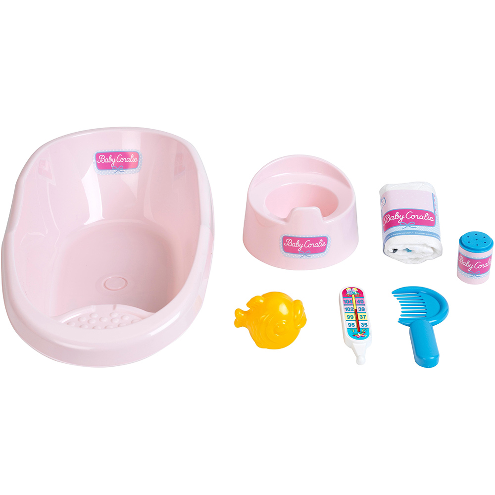 Игрушечная ванна KLEIN Baby Coralie с аксессуарами (1647) Дополнительно подходит для кукол до 35 см