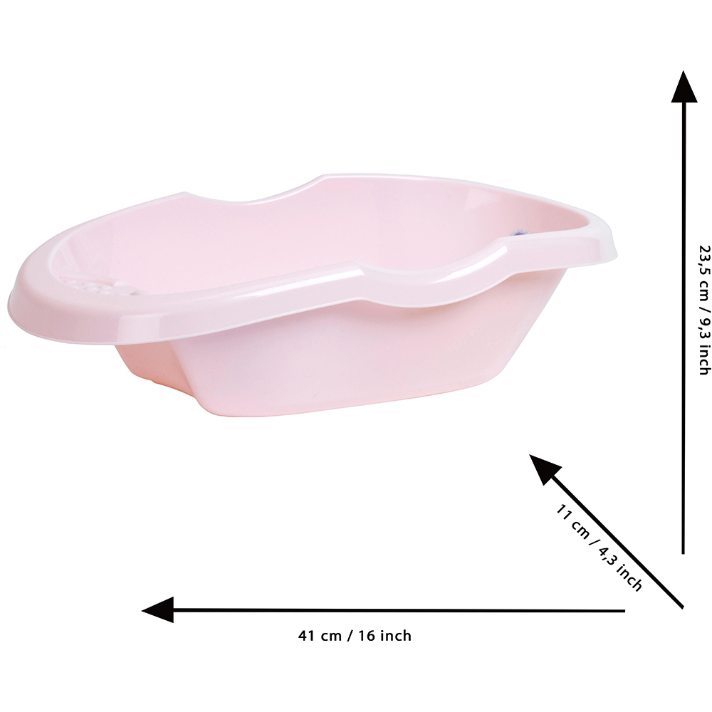 Игрушечная ванна KLEIN Baby Coralie с аксессуарами (1647) Комплектация  ванночка; горшок; подгузник; рыбка; термометр; расческа; бутылочка для детской присыпки