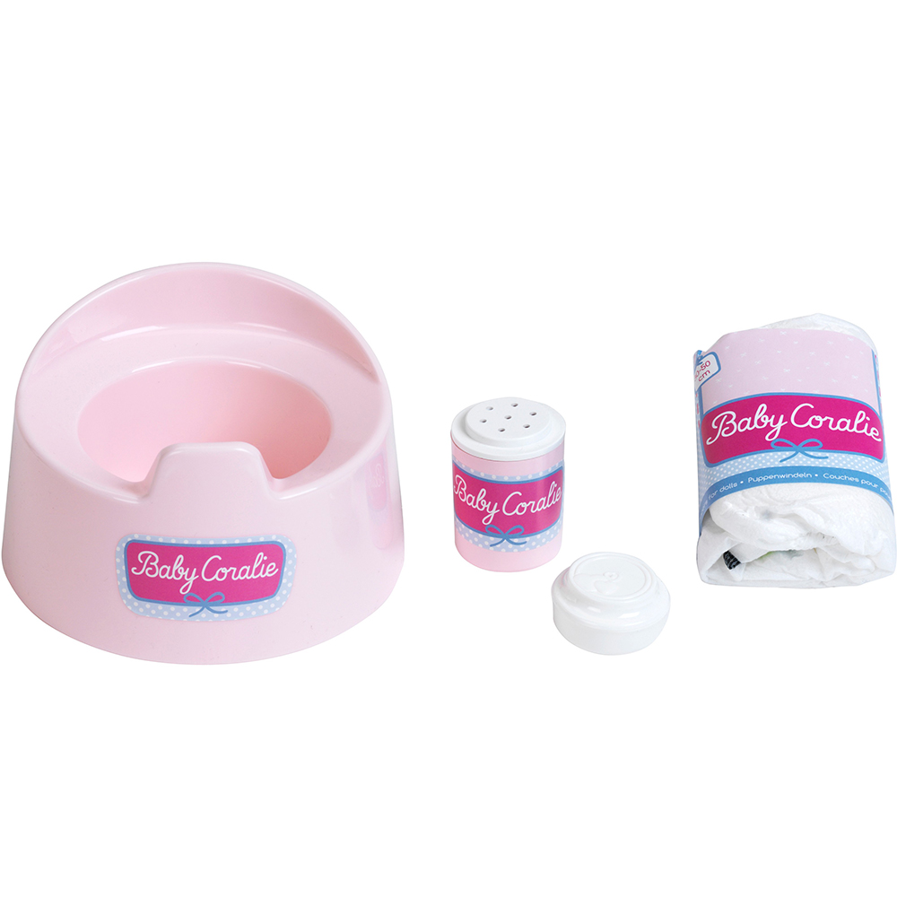 Игрушечный набор KLEIN Baby Coralie горшок с аксессуарами (1689)