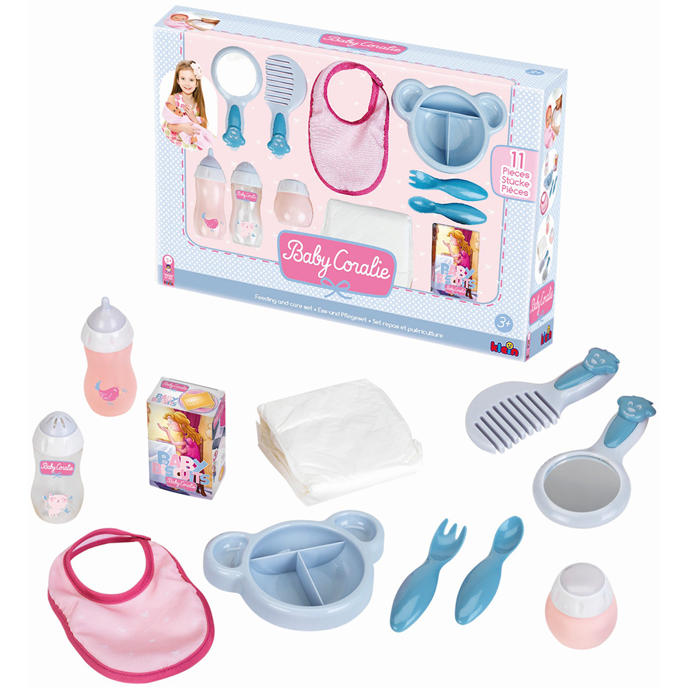 Набор для кормления и уходом за куклой KLEIN Baby Coralie (1732)