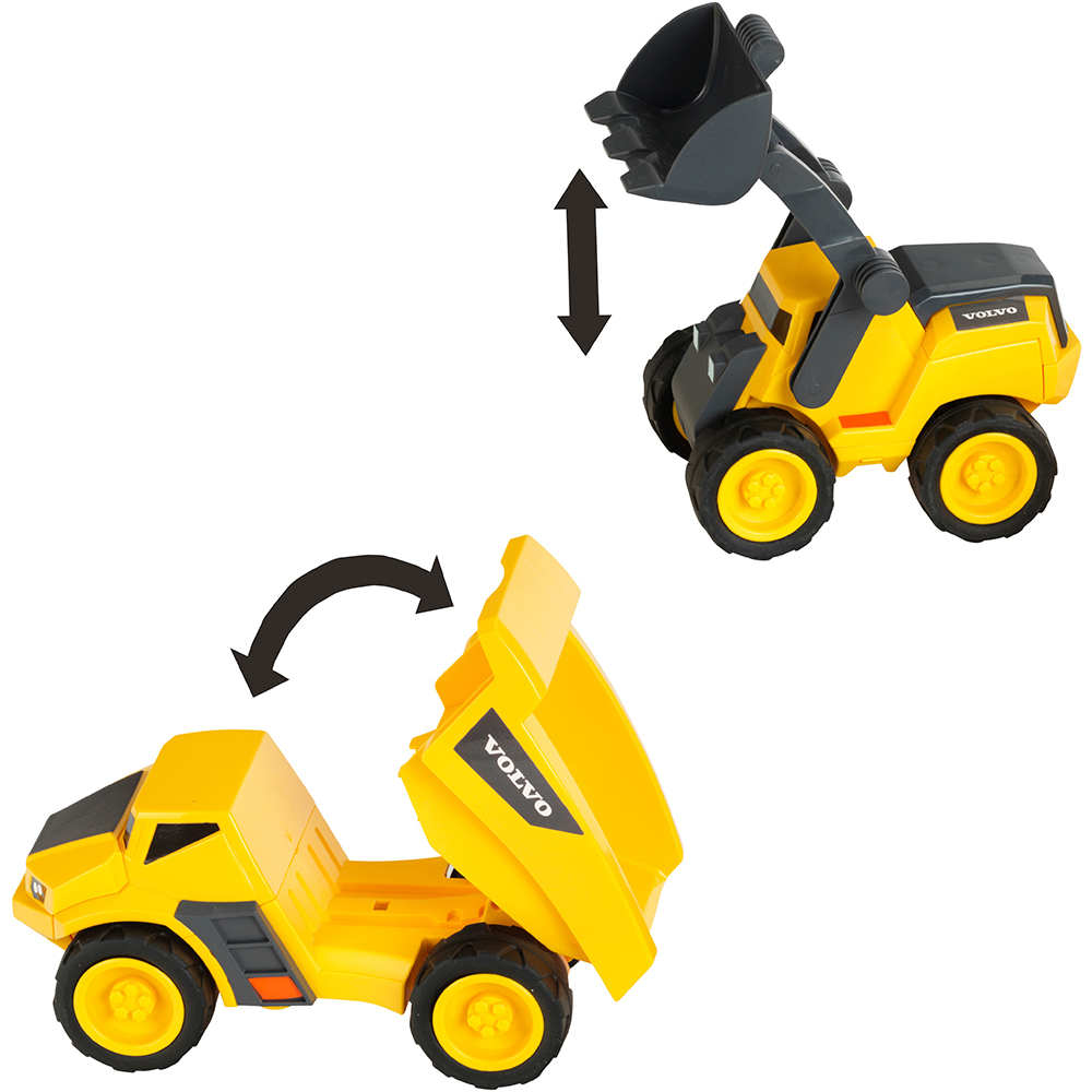 Замовити Ігровий набір KLEIN Volvo Power з самоскидом та навантажувачем (2497)