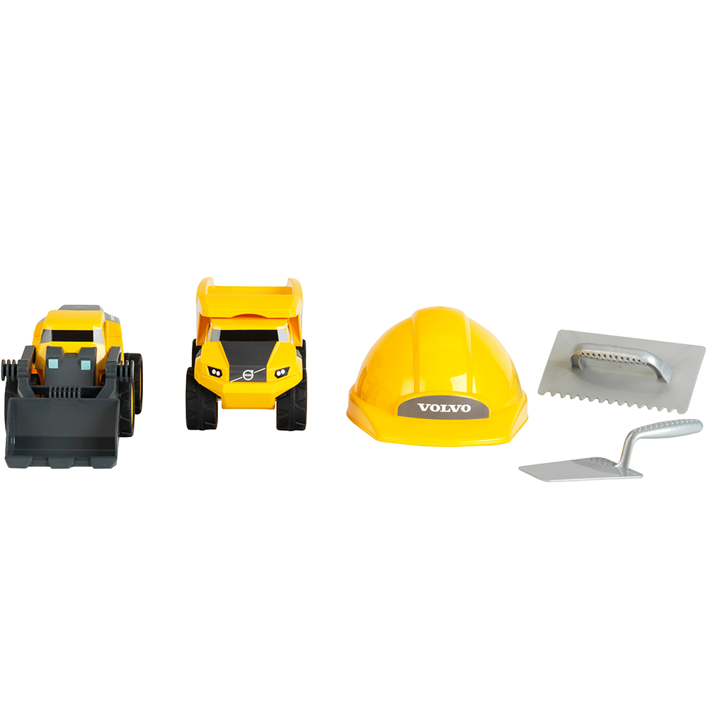 Ігровий набір KLEIN Volvo Power з самоскидом та навантажувачем (2497) Матеріал пластик