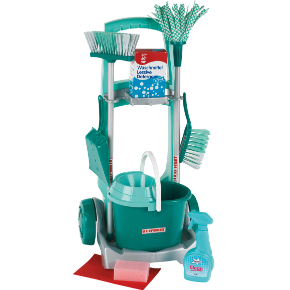 Игровой набор KLEIN Leifheit тележка для уборки с аксессуарами (6562)