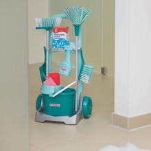 Игровой набор KLEIN Leifheit тележка для уборки с аксессуарами (6562)