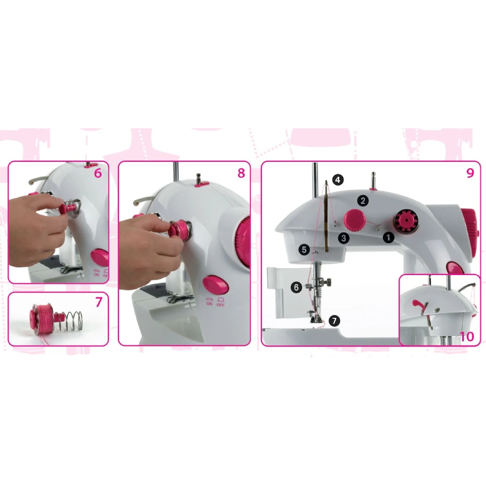 Игровой набор KLEIN STS Швейная машинка (7901) Тип для маленькой хозяйки