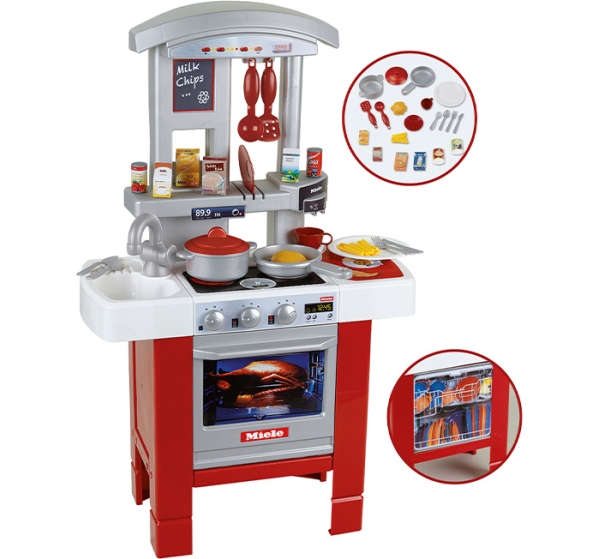 Игровой набор KLEIN Miele кухня Starter (9106) Дополнительно питание: 3 батарейки R03-AAA (нет в наборе)