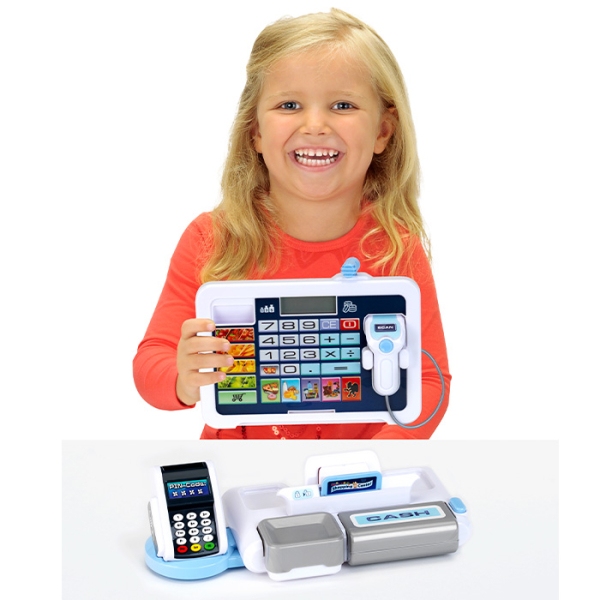 Игровой набор KLEIN MM Кассовый аппарат с планшетом (9324) Для кого универсально