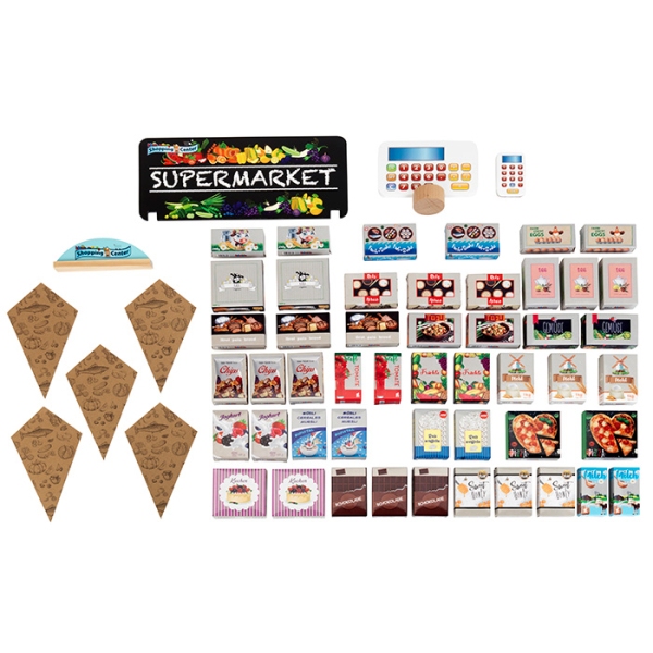 Ігровий набір KLEIN MM Супермаркет (9391) Матеріал МДФ