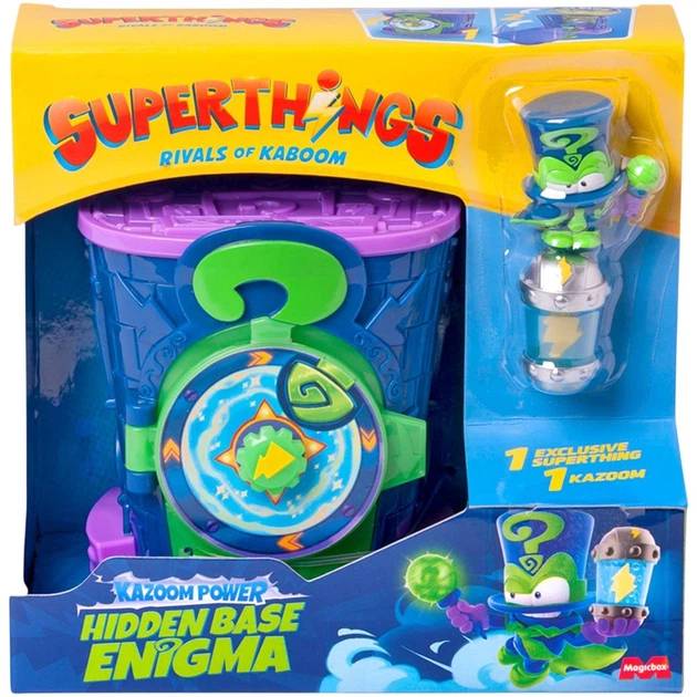 Игровой набор SUPERTHINGS Kazoom Power Скрытая база Энигма (PSTSP112IN230) Материал пластик