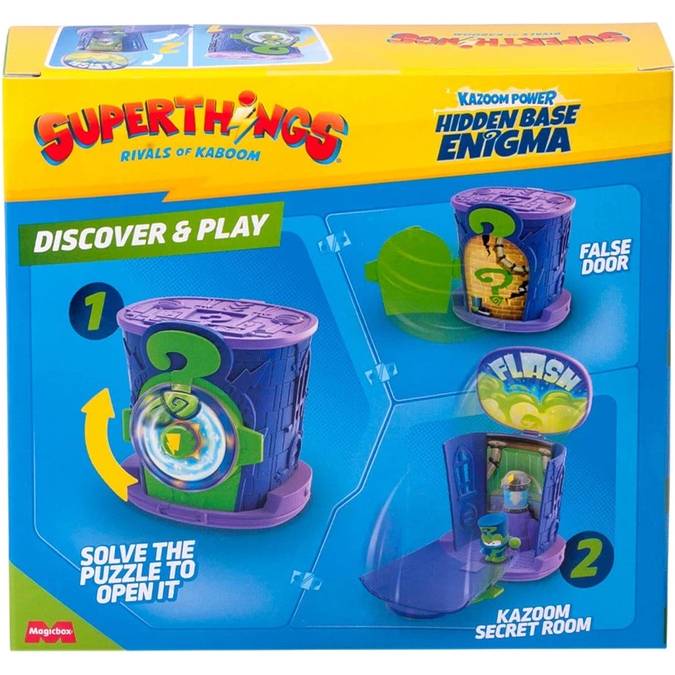 Фото Игровой набор SUPERTHINGS Kazoom Power Скрытая база Энигма (PSTSP112IN230)