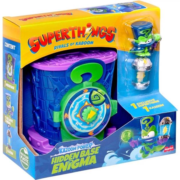 Внешний вид Игровой набор SUPERTHINGS Kazoom Power Скрытая база Энигма (PSTSP112IN230)