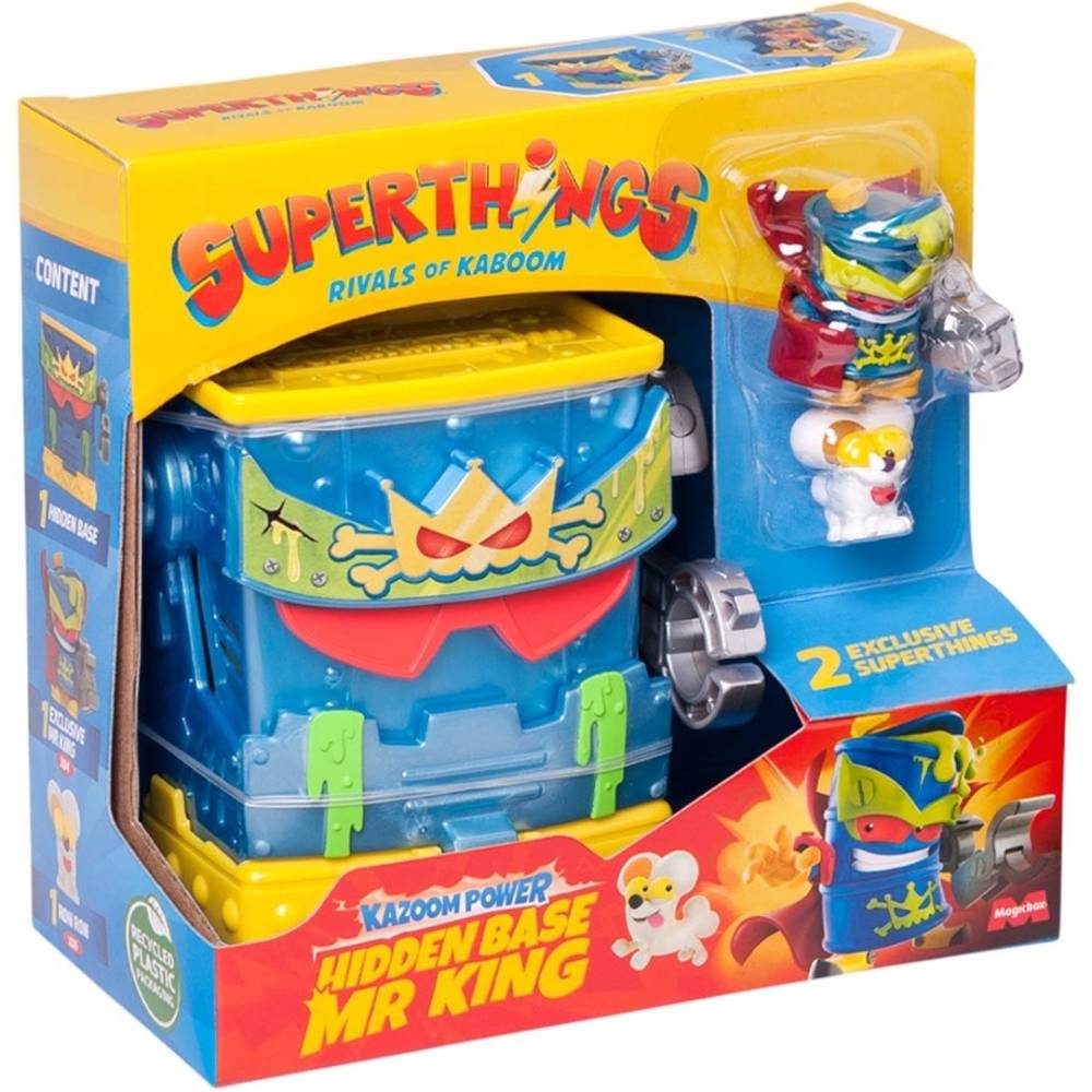 Ігровий набір SUPERTHINGS Kazoom Power Прихована база Містера Кінга (PSTSP112IN240) Для кого універсально