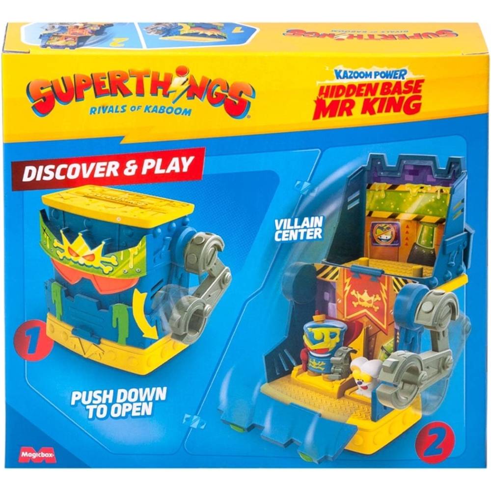 Зовнішній вигляд Ігровий набір SUPERTHINGS Kazoom Power Прихована база Містера Кінга (PSTSP112IN240)