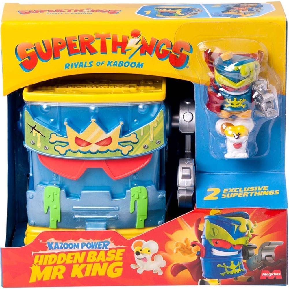 Ігровий набір SUPERTHINGS Kazoom Power Прихована база Містера Кінга (PSTSP112IN240) Матеріал пластик