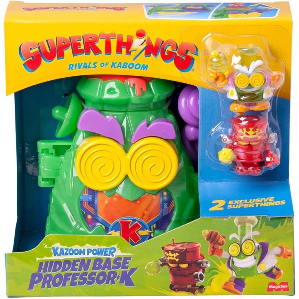 Игровой набор SUPERTHINGS Kazoom Power Скрытая база Профессора Кинга (PSTSP112IN250) Для кого универсально