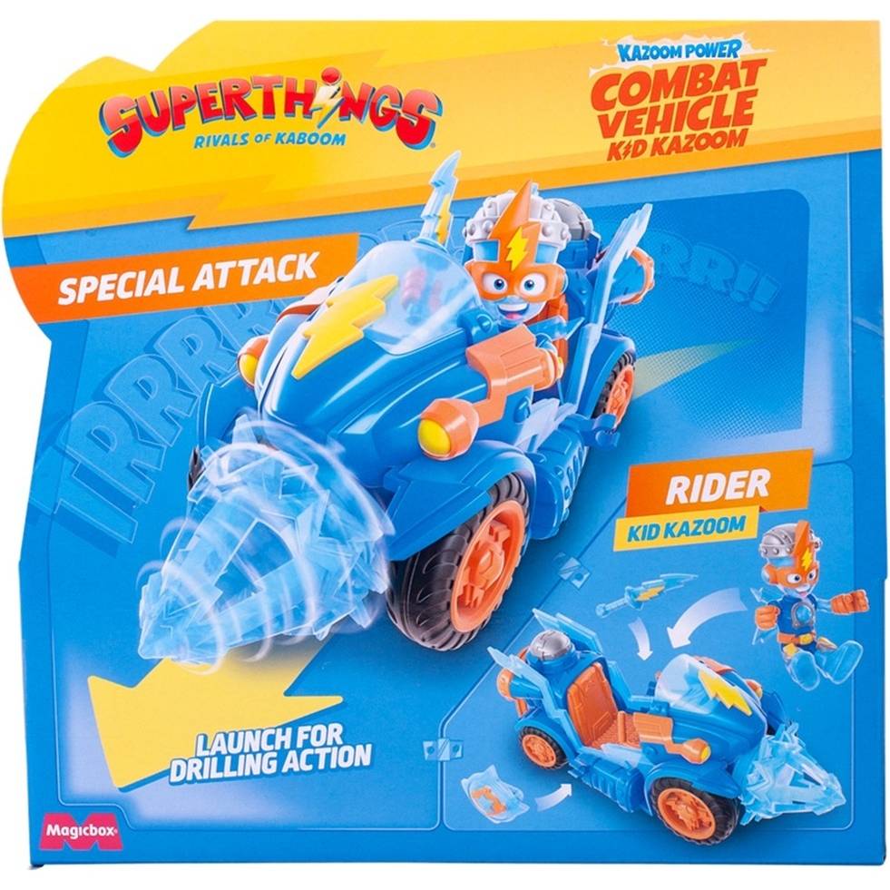 Зовнішній вигляд Ігровий набір SUPERTHINGS Combat Vehicles Кід Казум (PSTSP116IN200)