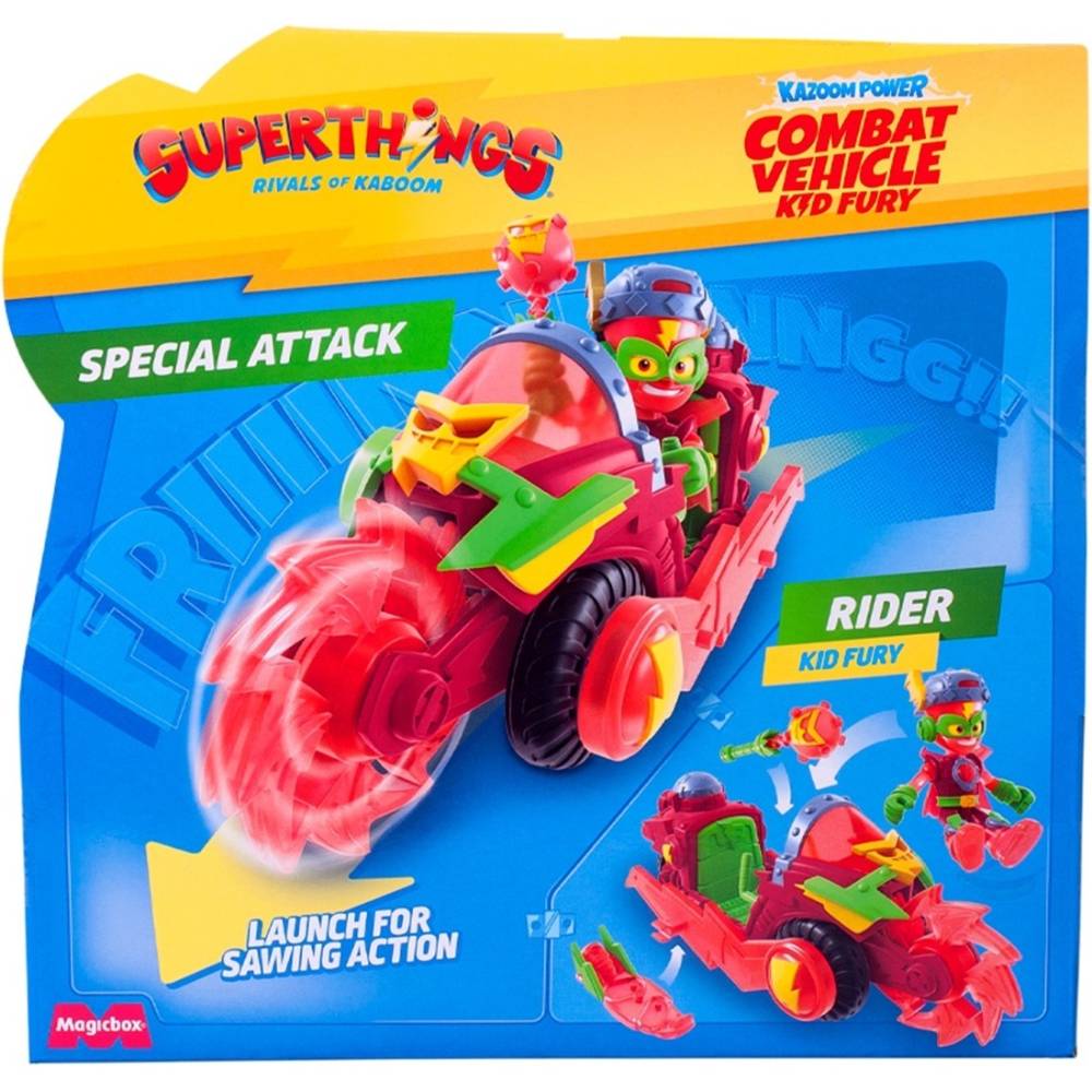 Зовнішній вигляд Ігровий набір SUPERTHINGS Combat Vehicles Кід Фьюрі (PSTSP116IN210)