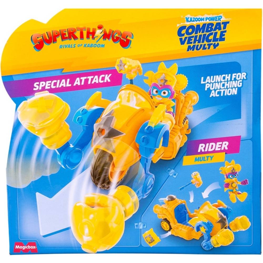 Ігровий набір SUPERTHINGS Combat Vehicles Мульти-Машина (PSTSP116IN220) Матеріал пластик