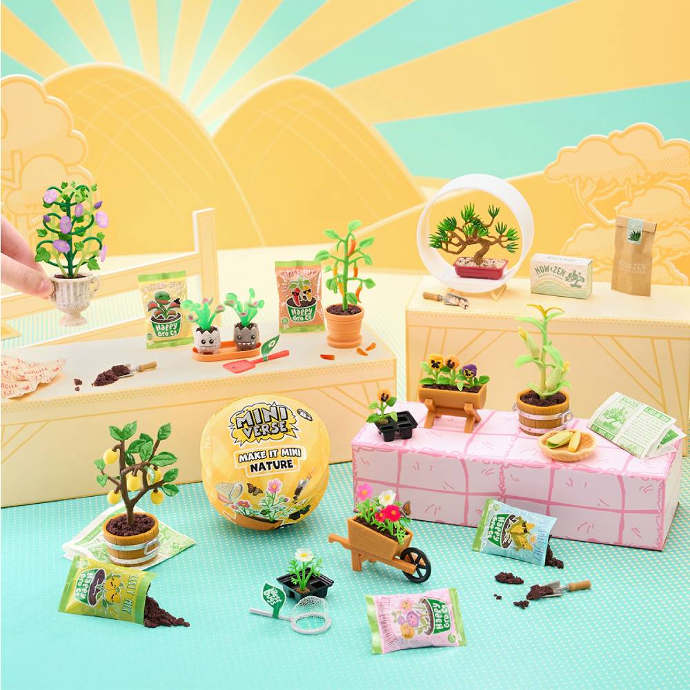 Изображение Игровой набор-сюрприз MGA'S MINIVERSE Miniverse серии Nature 3 Создай мир природы (546962)