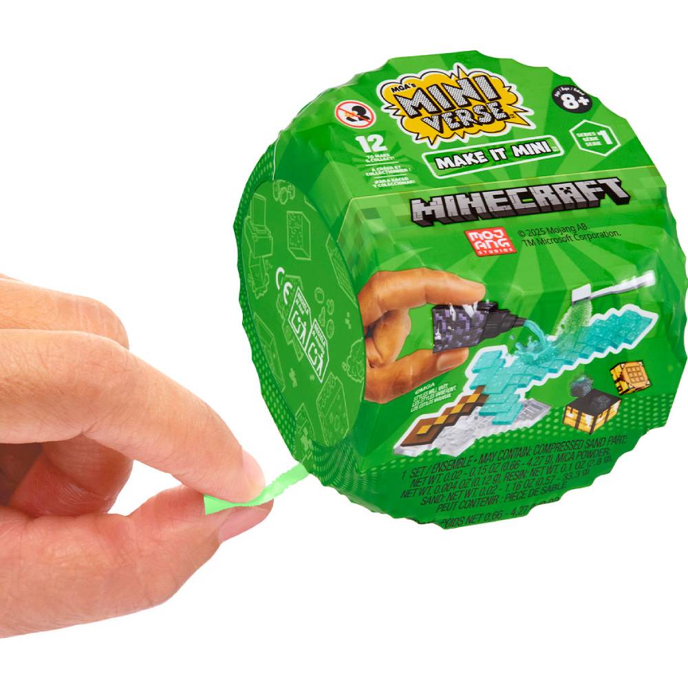 Игровой набор-сюрприз MGA'S MINIVERSE Miniverse серии Mini Minecraft Создай пиксельное приключение (557272) Тип развивающие