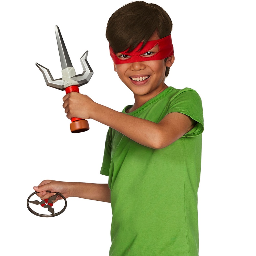 Игровой набор TMNT Мovie III W3 Сай Рафаэля Вращающийся удар (84269) Для кого для мальчиков