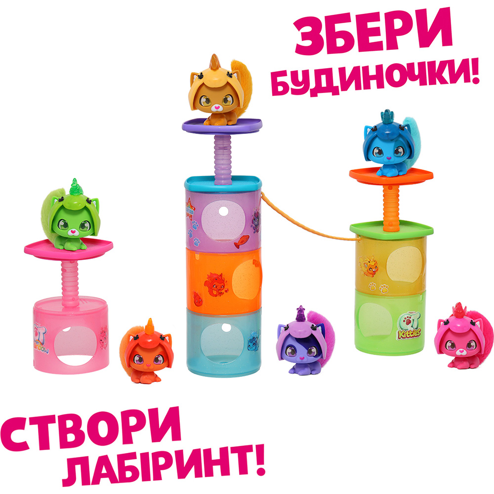 Игровой набор QT KITTIES S2 Котенок Зап Для кого для девочек