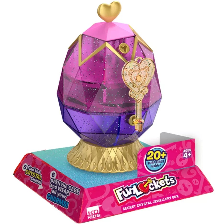 Ігровий набір-сюрприз KIDZ DELIGH Funlockets Кришталева скринька (S21220) Вік від 4 років