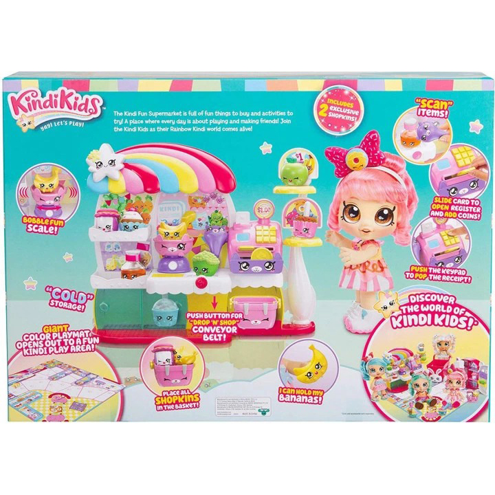 Внешний вид Игровой набор MOOSE Супермаркет Kindi Fun (50003)